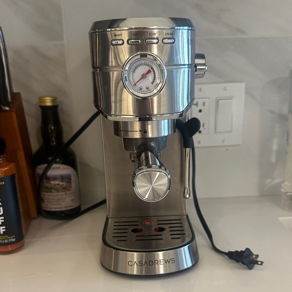 Casabrews Stainless Steel Espresso Machine